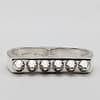 Metal + 2-FINGER RING SPIKED (925) - Image 4