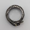 METAL + SERPENT RING (925 Blk Rh 18K YGV) - Image 3