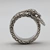 METAL + SERPENT RING (925)