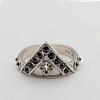 METAL + SHIELD RING ONYX (925) - Image 2