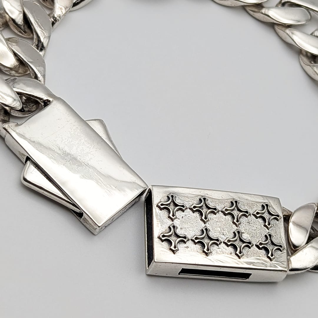 METAL + CUBAN LINK BRACELET (925) - Image 3