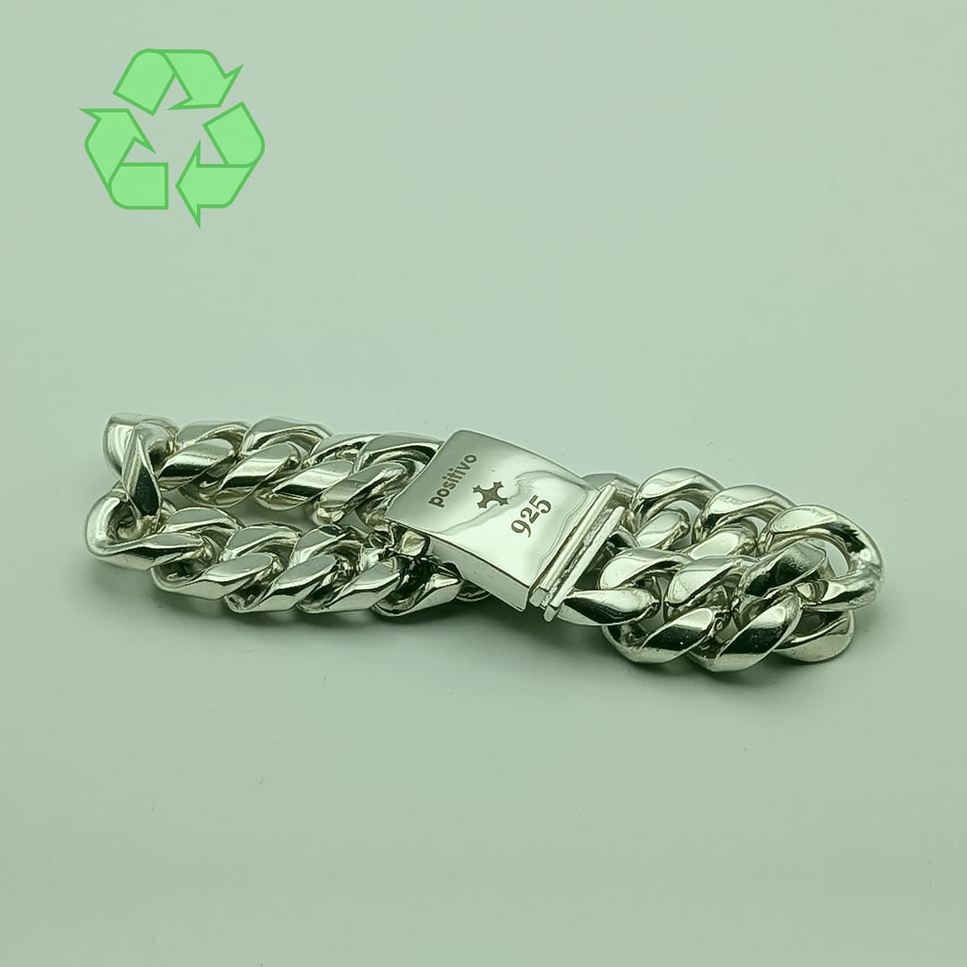 METAL + positivo x TAXCO MX LINK BRACELET (925) - Image 2