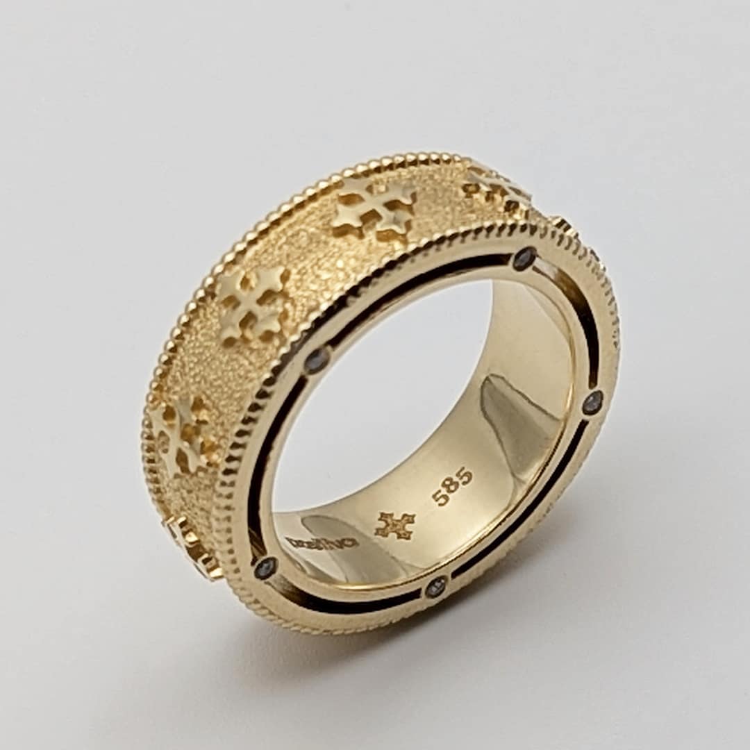 METAL + BAND SQUARED OG DIAMOND (585) - Image 2