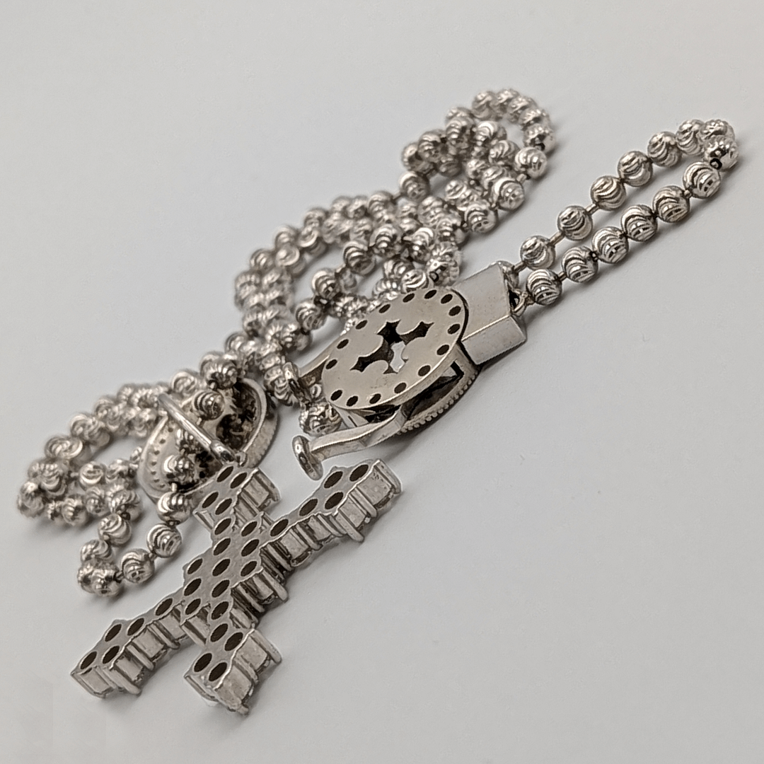 ETHOS + P SIGN DIAMOND NECKLACE PENDANT (585) - Image 5