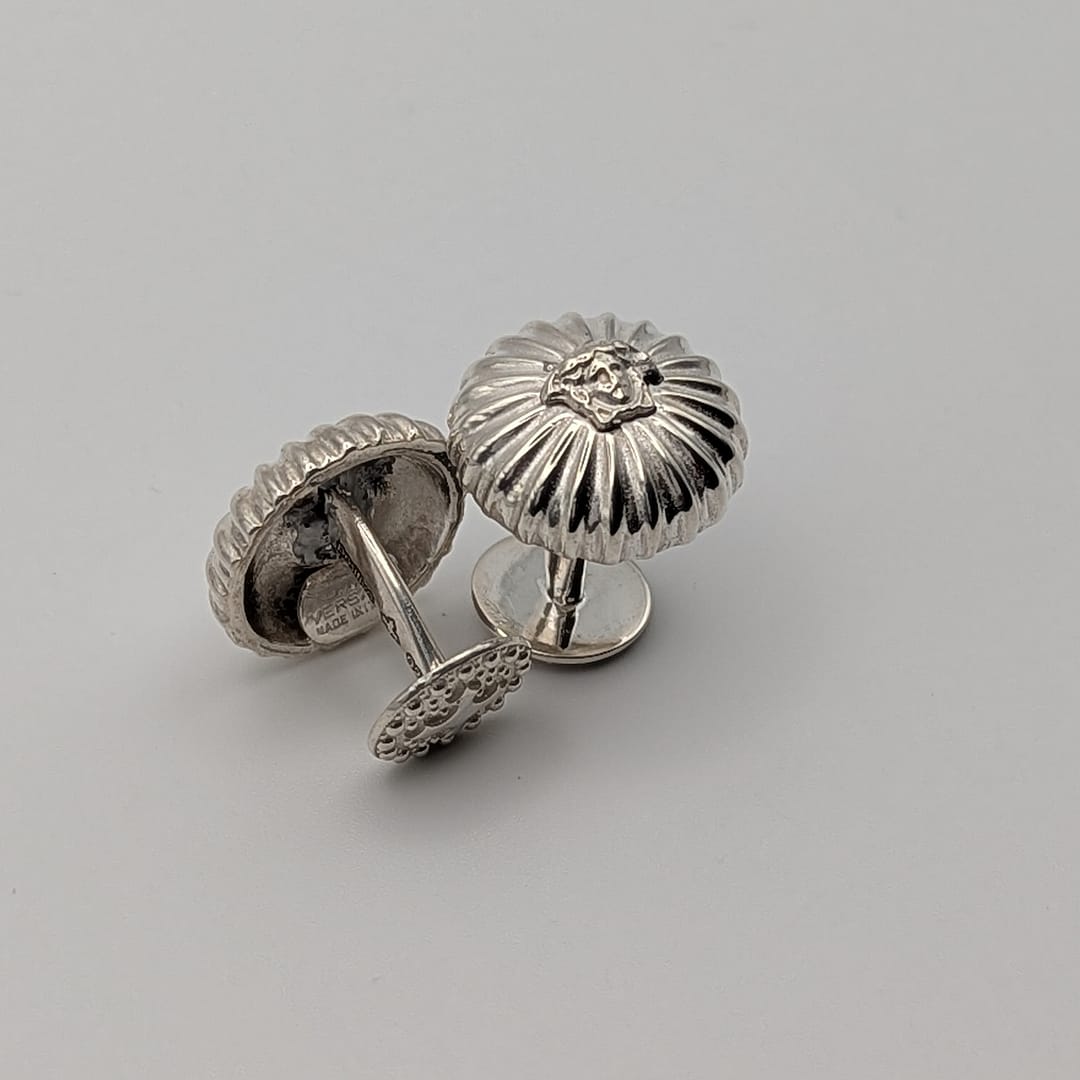 METAL + positivo x VERSACE CUFFLINKS (925) - Image 5