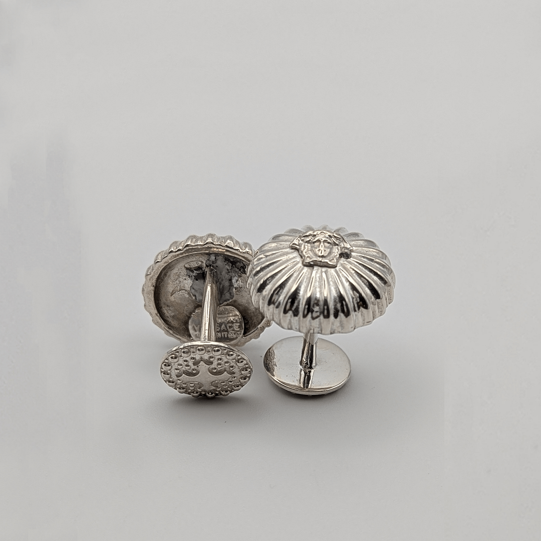 METAL + positivo x VERSACE CUFFLINKS (925) - Image 3