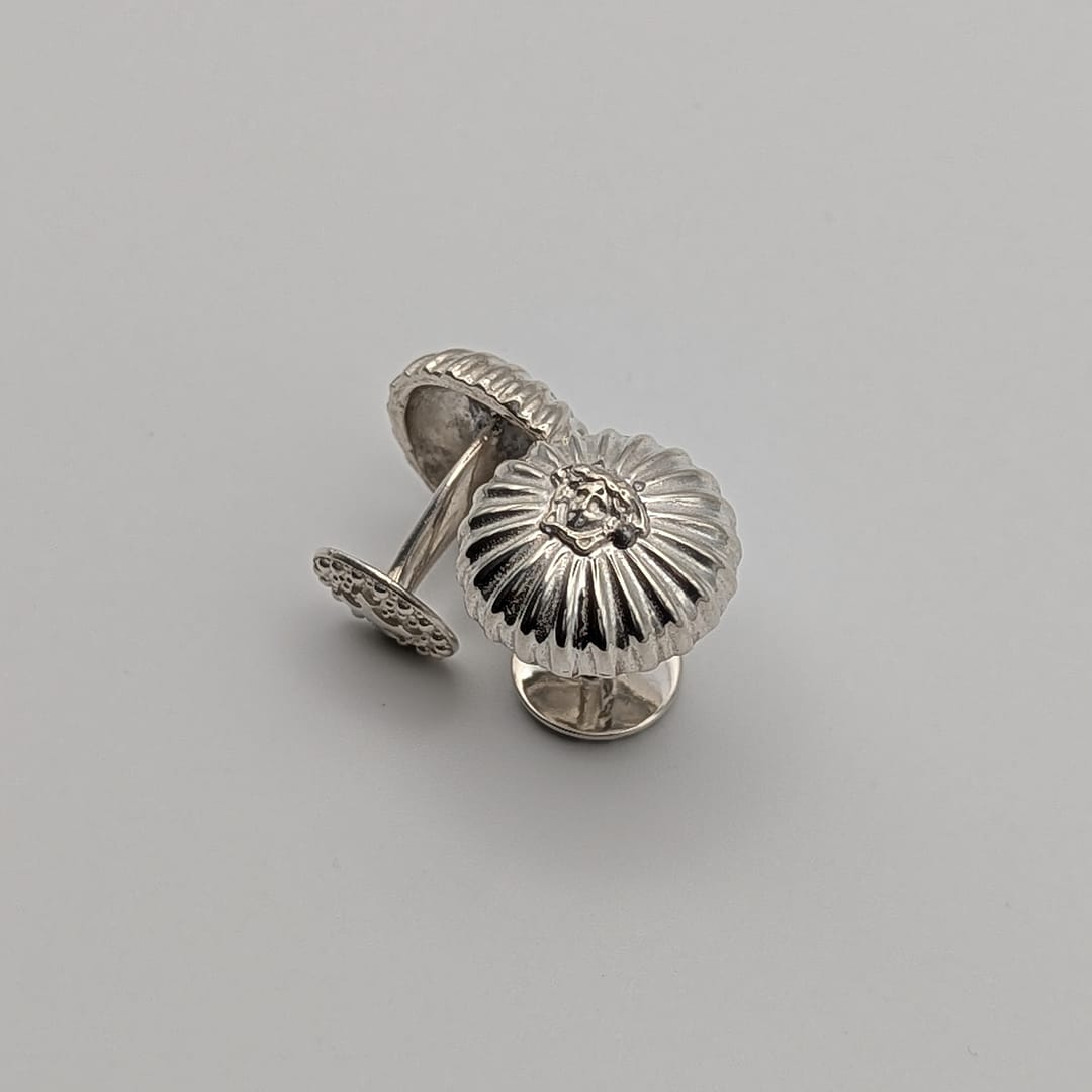 METAL + positivo x VERSACE CUFFLINKS (925) - Image 6